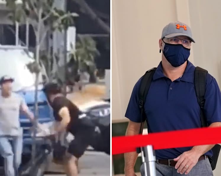 Cyclist punched lorry driver after forcing him to stop in traffic on Jalan Eunos, gets S$5,600 fine