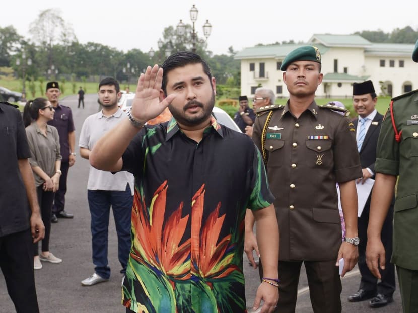 Johor crown prince Tunku Ismail Sultan Ibrahim, seen here waving to supporters outside the Istana Bukit Serene in Johor Bahru. Photo: The Malaysian Insider Johor crown prince Tunku Ismail Sultan Ibrahim, seen here waving to supporters outside the Istana Bukit Serene in Johor Bahru. Photo: The Malaysian Insider