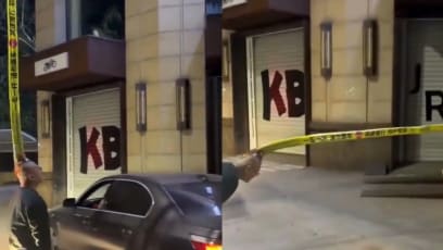 Man Becomes Parking Barrier Because He's Frustrated With Life