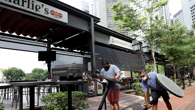 F&B establishments in CBD say 2-diner limit is ‘better than nothing’, but yearn for return of office crowd