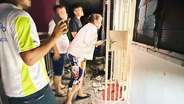 宏茂桥组屋火患 娜蒂雅感谢居民伸出援手