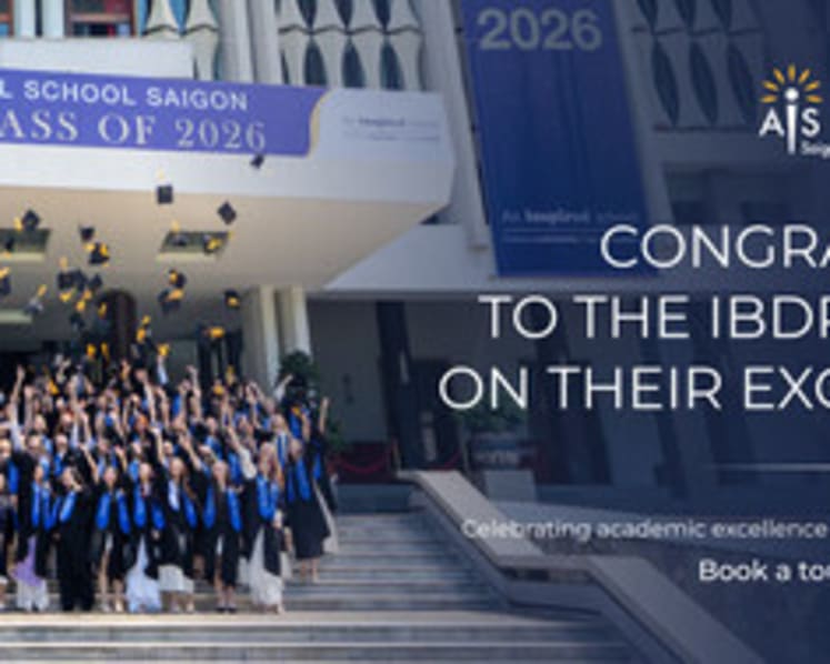 AIS Saigon Celebrates Historic IB Results with Two Perfect Scorers, Marking a New Milestone in Its 20-Year Journey