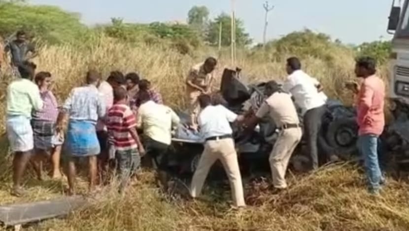 Singaporean couple killed after their car was hit by speeding truck in India