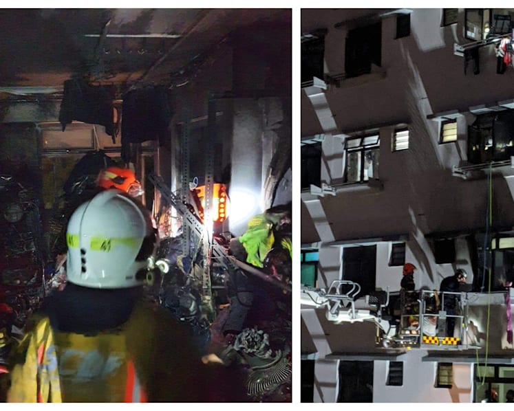 Victim rescued from Bukit Batok fire dies from injuries in hospital