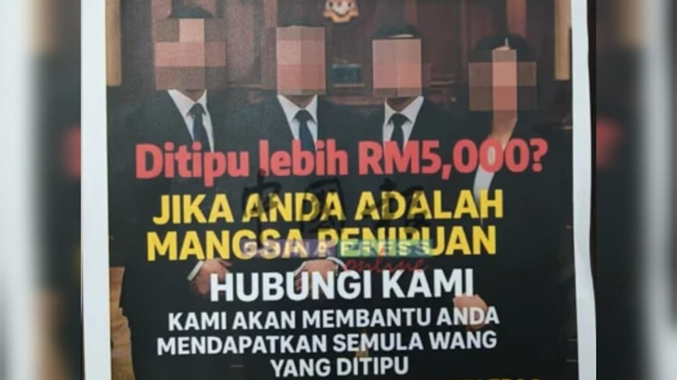 受骗后误信“追回骗款律师”  马国妇二度受骗近40万元