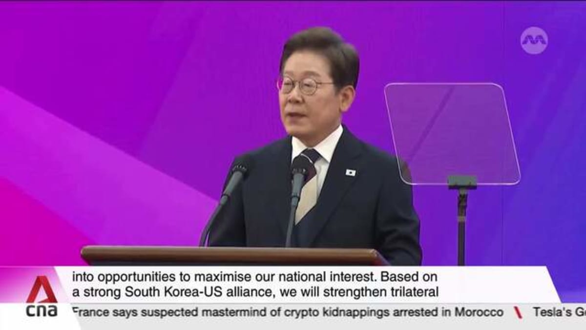 South Korea's newly elected President Lee Jae-myung vows to unite ...