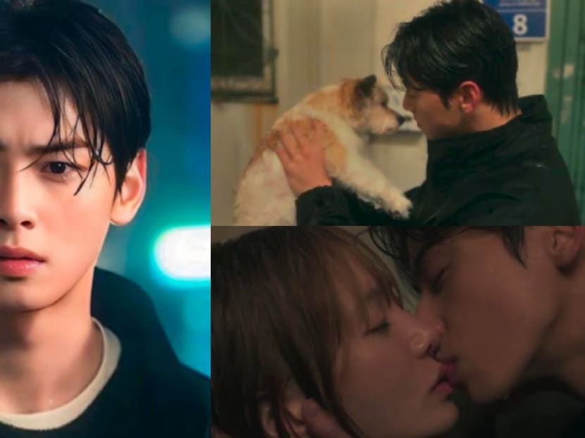 The internet is losing it over Cha Eun Woo’s kissing scene… with a dog?!