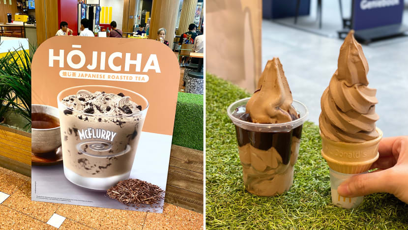 McDonald’s Launches Hojicha Ice Cream Dessert Series