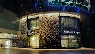 Van Cleef & Arpels opens new duplex boutique at Ion Orchard with festive winter-themed installation