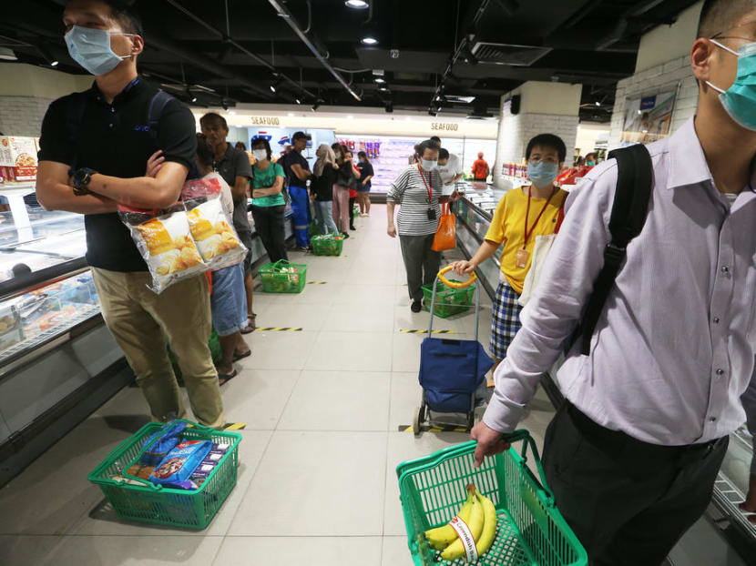 People infected by the coronavirus had visited two supermarkets in Pasir Ris a total of six times in the span of a week, the Ministry of Health (MOH) said on Friday (Feb 12).