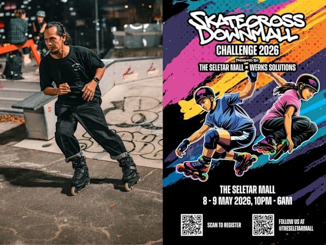 The Seletar Mall to host overnight indoor skatecross race in May