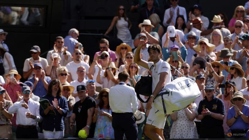 Alcaraz muscles past Fritz to reach Wimbledon final Alcaraz muscles past Fritz to reach Wimbledon final