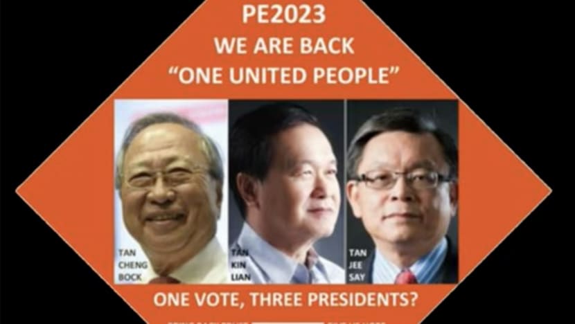 PE 2023: Analysts say opposition backing, '3-in-1 presidents' claim cast doubt over Tan Kin Lian's independence
