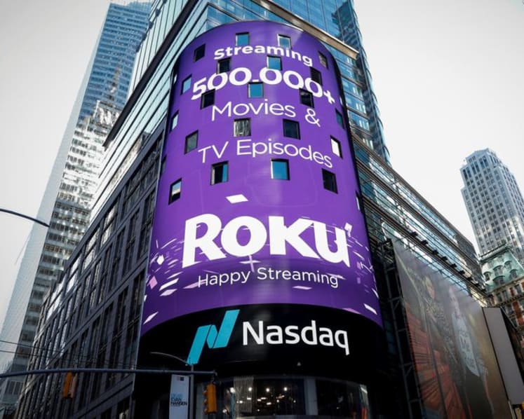 Roku raises annual platform revenue forecast, shares climb