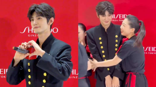 Sales Assistant Under Fire For Hugging Chinese Actor During Brand Event