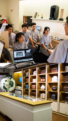 Why these young Chinese chose to work with the dead