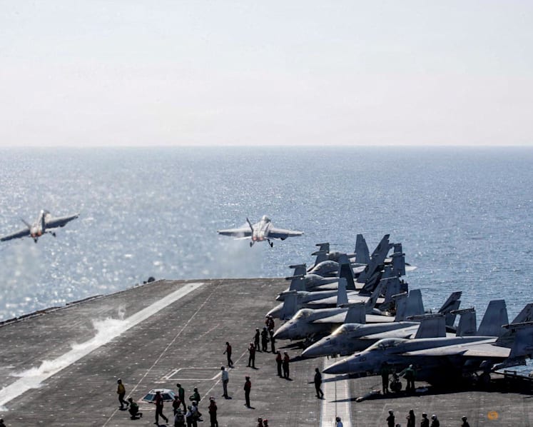 US says warplane disabled ship that tried to break Iran port blockade