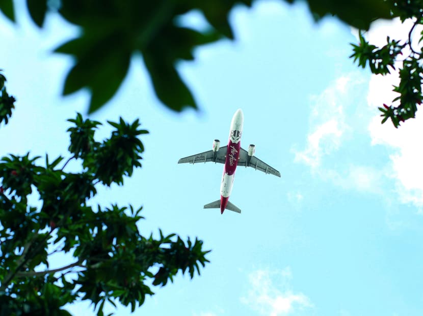 An AirAsia aircraft in flight. TODAY file photo