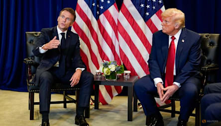 Trump threatens tariffs on French wines to get Macron to join 'board of peace'