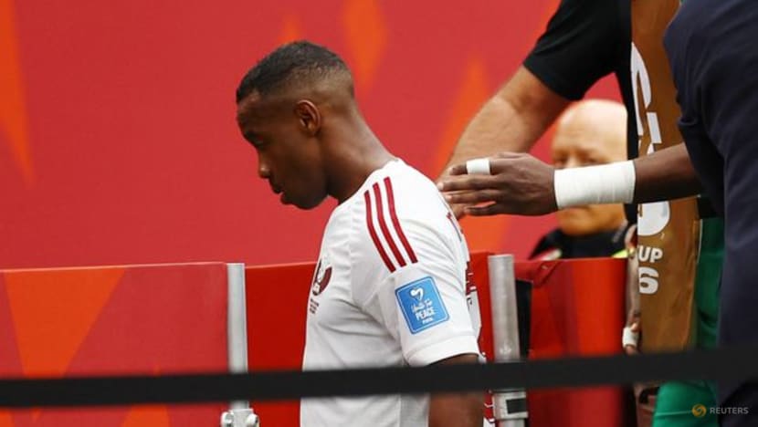 Qatar's Madibo given five-match ban for tackle that injured Canada's Kone