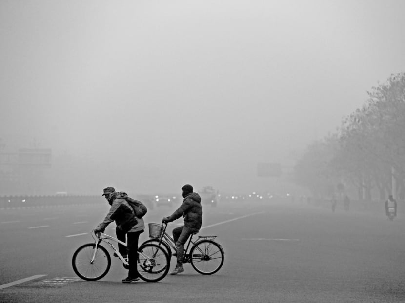Damage to the environment, including air pollution and climate change, is caused by intensive reliance on fossil fuels. Photo: AP Damage to the environment, including air pollution and climate change, is caused by intensive reliance on fossil fuels. Photo: AP