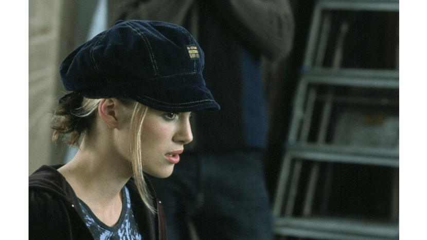Keira Knightley's infamous hat in Love Actually was to cover up spot