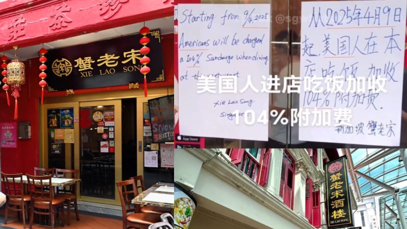 Pagoda St Chinese Eatery Says Signs Claiming 104% Surcharge For Americans Were Not Put Up By Them, Suspects They Were Pranked Pagoda St Chinese Eatery Says Signs Claiming 104% Surcharge For Americans Were Not Put Up By Them, Suspects They Were Pranked