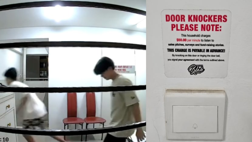 Teens Selling Ice Cream Door-To-Door Run Away After Reading Sign That Says Those Who Knock Would Be Charged S$50 Per Minute