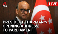 Watch live: President Tharman's speech at opening session of Singapore Parliament