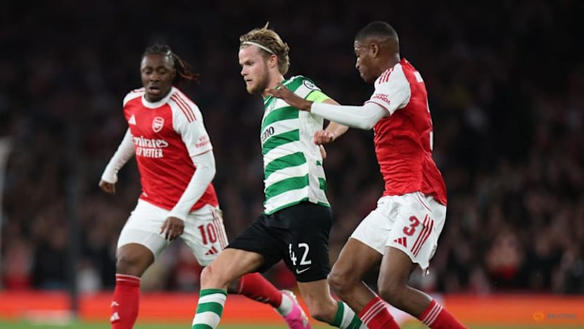 Arsenal scrape past Sporting to reach Champions League semi-finals