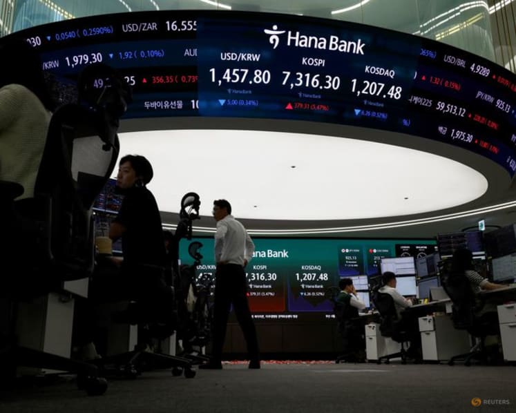 South Korean shares hit all-time high on AI-led chipmaker rally  
