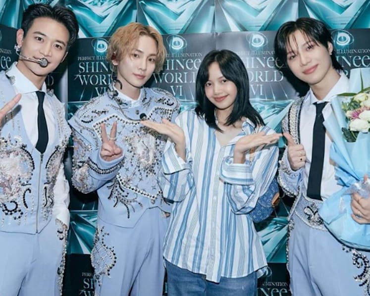 Shinee concert in Singapore: Blackpink's Lisa was at K-pop group's