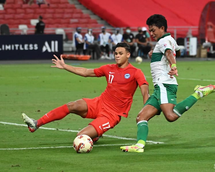 Singapore hold Indonesia to 1-1 draw in first leg of AFF Suzuki Cup semi-final