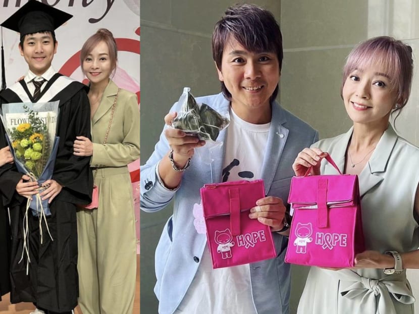 5566’s Zax Wang, 42, and his 47-year-old wife look so young netizens say they look like siblings of their teenage kids