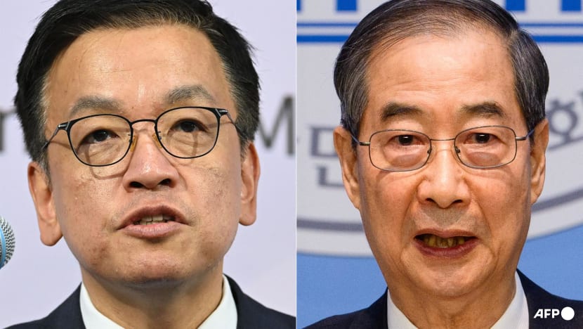 South Korea police impose travel ban on former PM Han and ex-finance minister Choi
