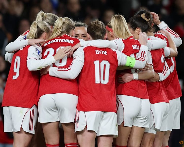 Russo on target as Arsenal earn 3-1 win over Chelsea in Women's Champions League