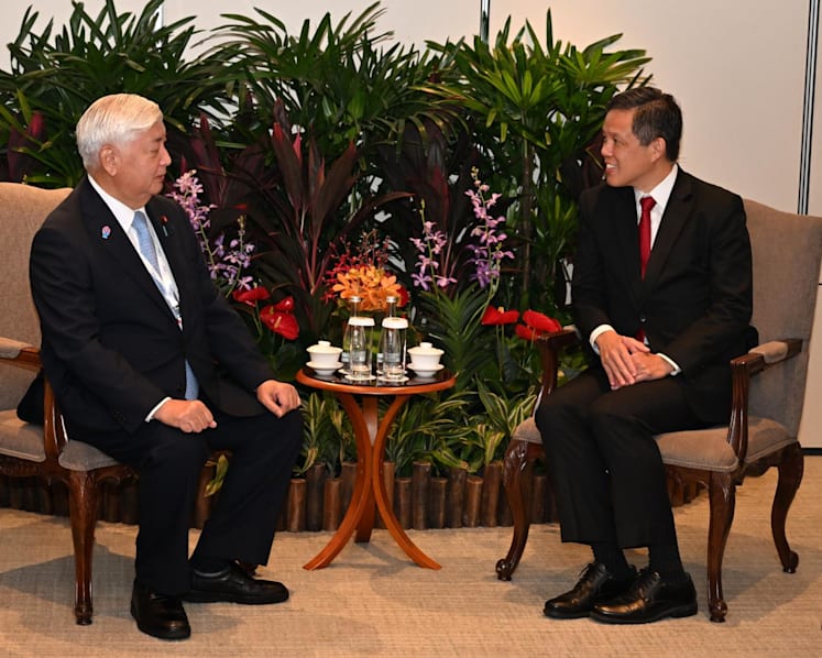 Singapore, Japan defence ministers discuss strengthening cooperation