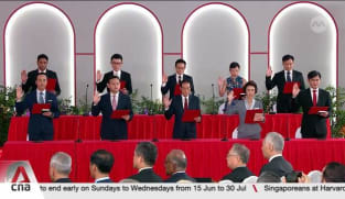PM Wong and new Cabinet sworn in