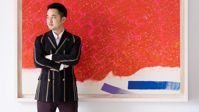 This art collector went from running his own marketing firm to opening galleries in Hong Kong and London