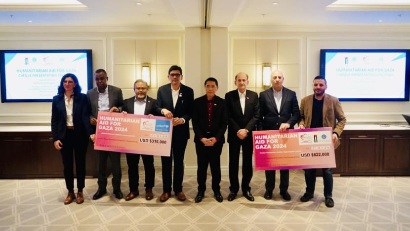 Singapore hands over sixth tranche of humanitarian aid for Gaza