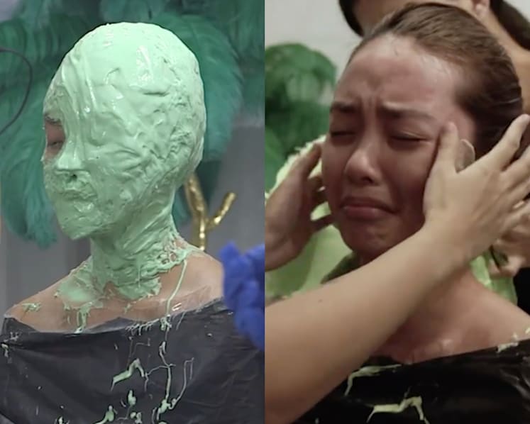 Chantalle Ng says process of making prosthetic head for TV drama Kill Sera Sera was 'very scary' 