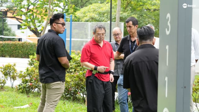 金文泰命案50岁嫌犯被带回现场 一小时指出五大疑似关键案发地点