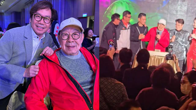 胡枫迎来94岁大寿，刘德华晚宴献唱助兴