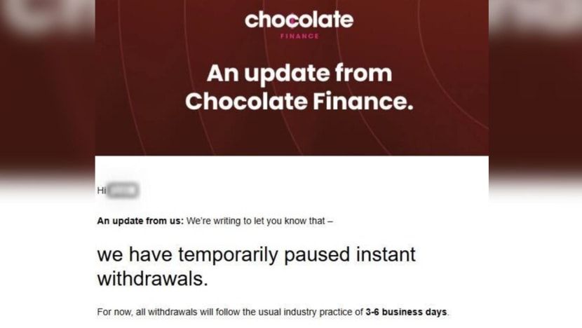 Shorter wait time for Chocolate Finance cashouts following halt in instant withdrawals Shorter wait time for Chocolate Finance cashouts following halt in instant withdrawals