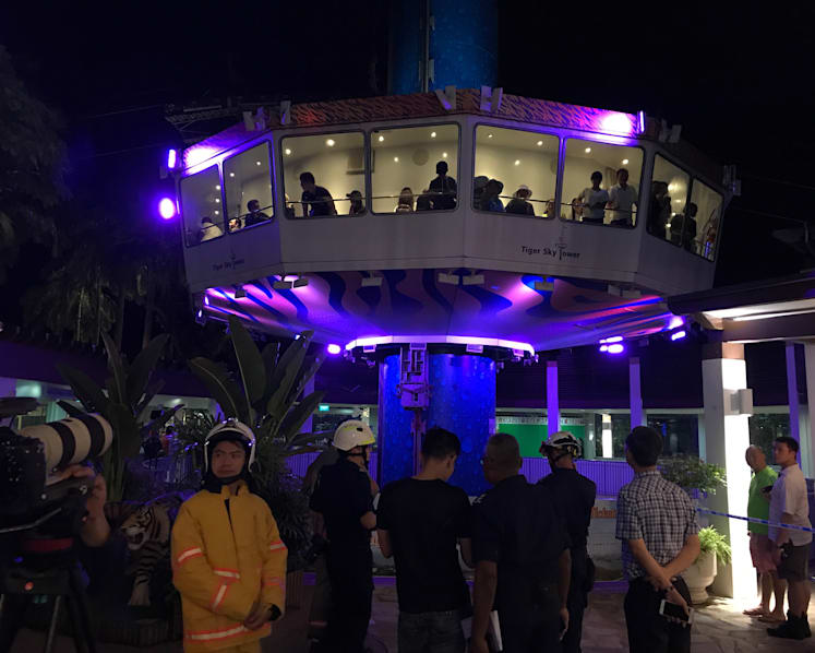Sky Tower ride in Sentosa suspended after trapping 39 people in mid-air for 4 hours