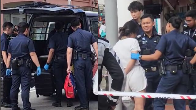 惹兰勿刹两女一男涉毒品 男子竟是通缉犯