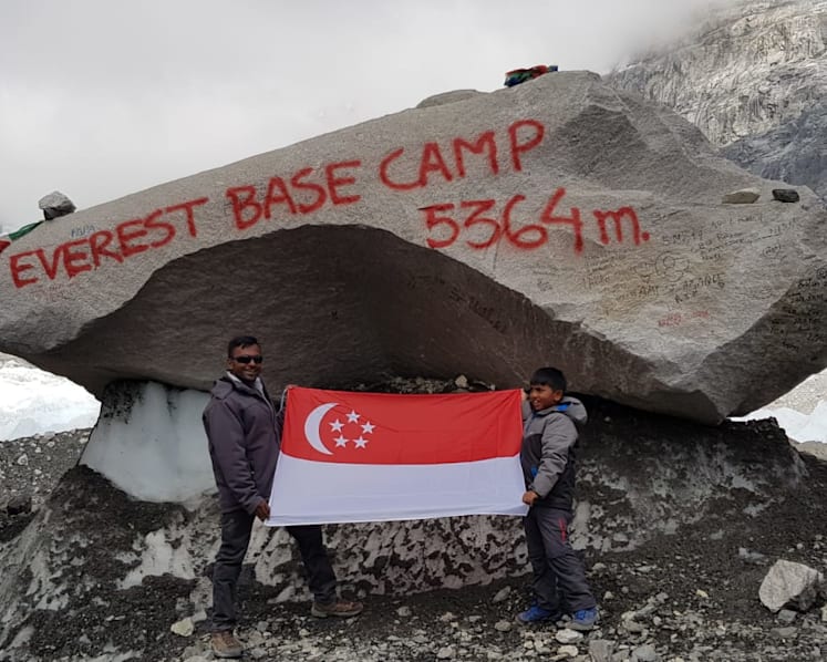 8-year-old fulfils dream of reaching Everest base camp with dad after six months in gym