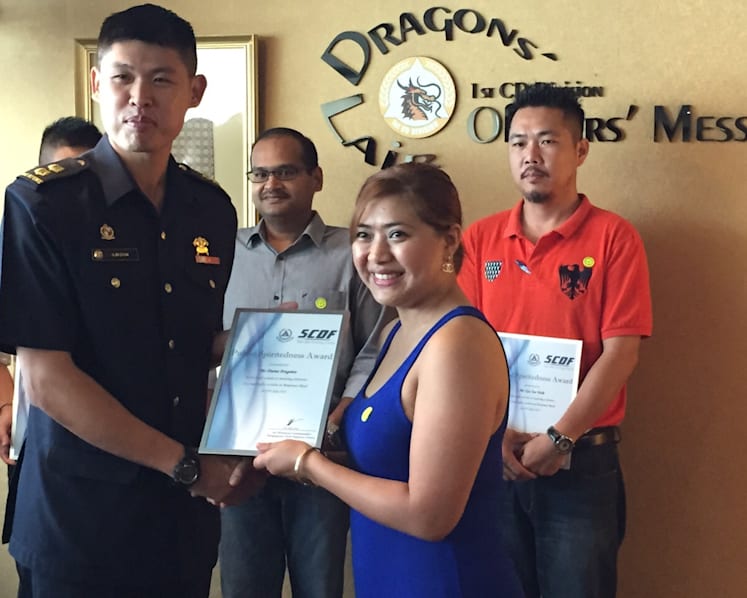 16 honoured for rescuing man pinned under trailer truck
