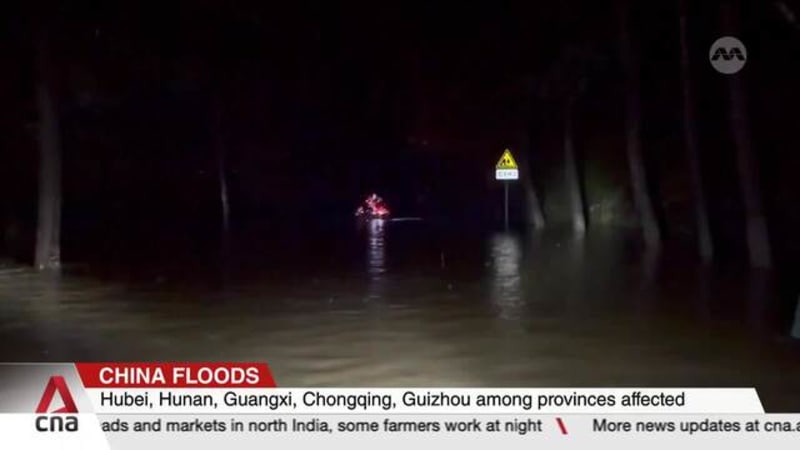 China floods: Rescuers battle tough conditions to reach stranded residents, restore links 
