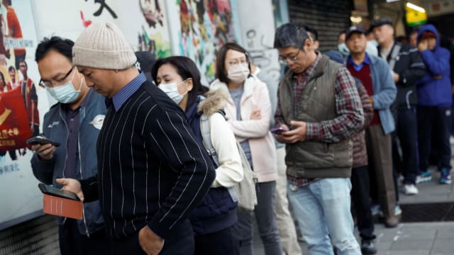 赖清德已获得逾500万张选票 得票率稳定在40%